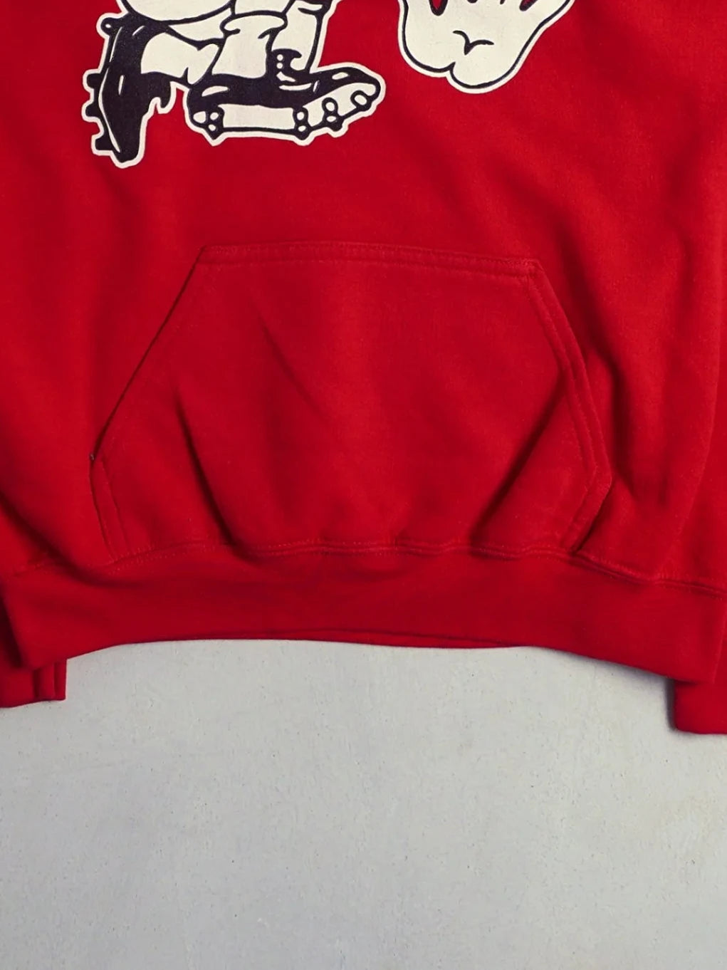 Vintage Football Cartoon Hoodie Bottom