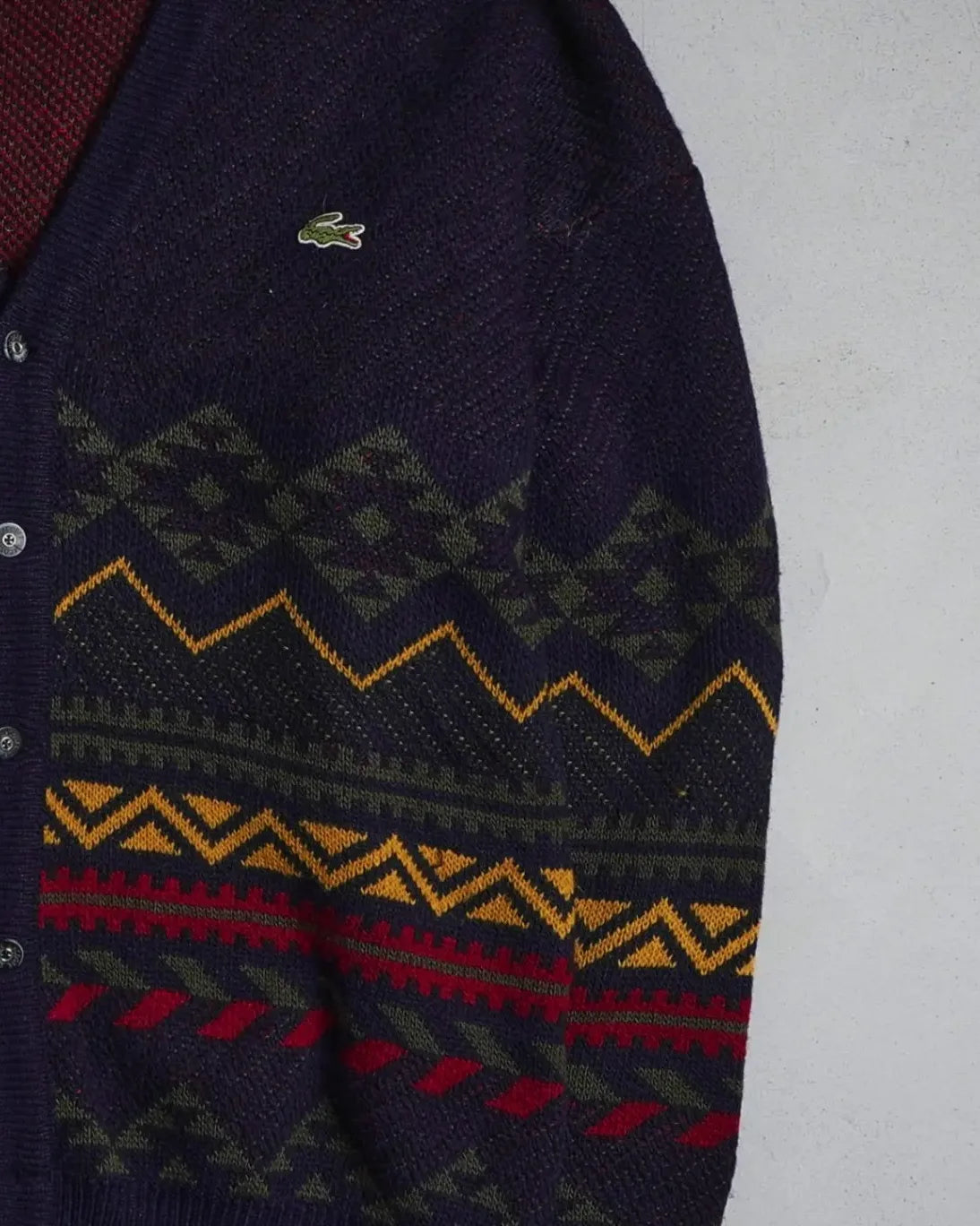 Vintage Lacoste Cardigan Right