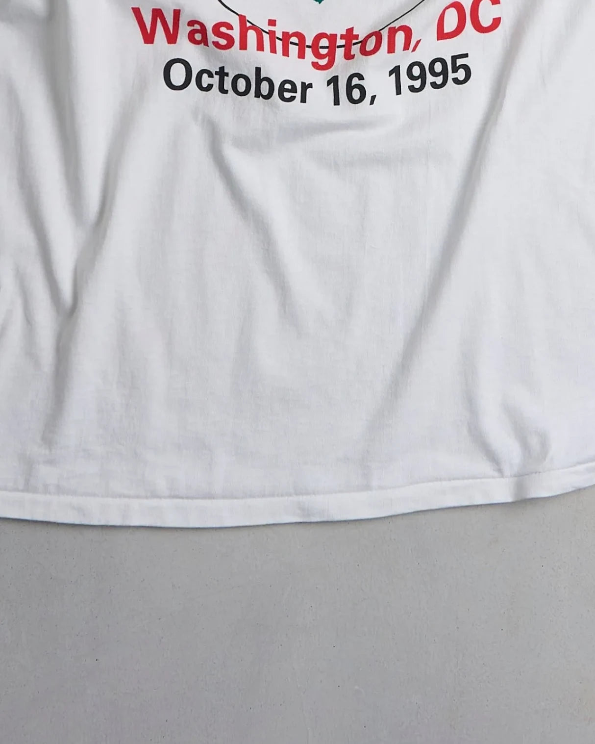 Vintage One Million Men Single Stitch T-Shirt Bottom