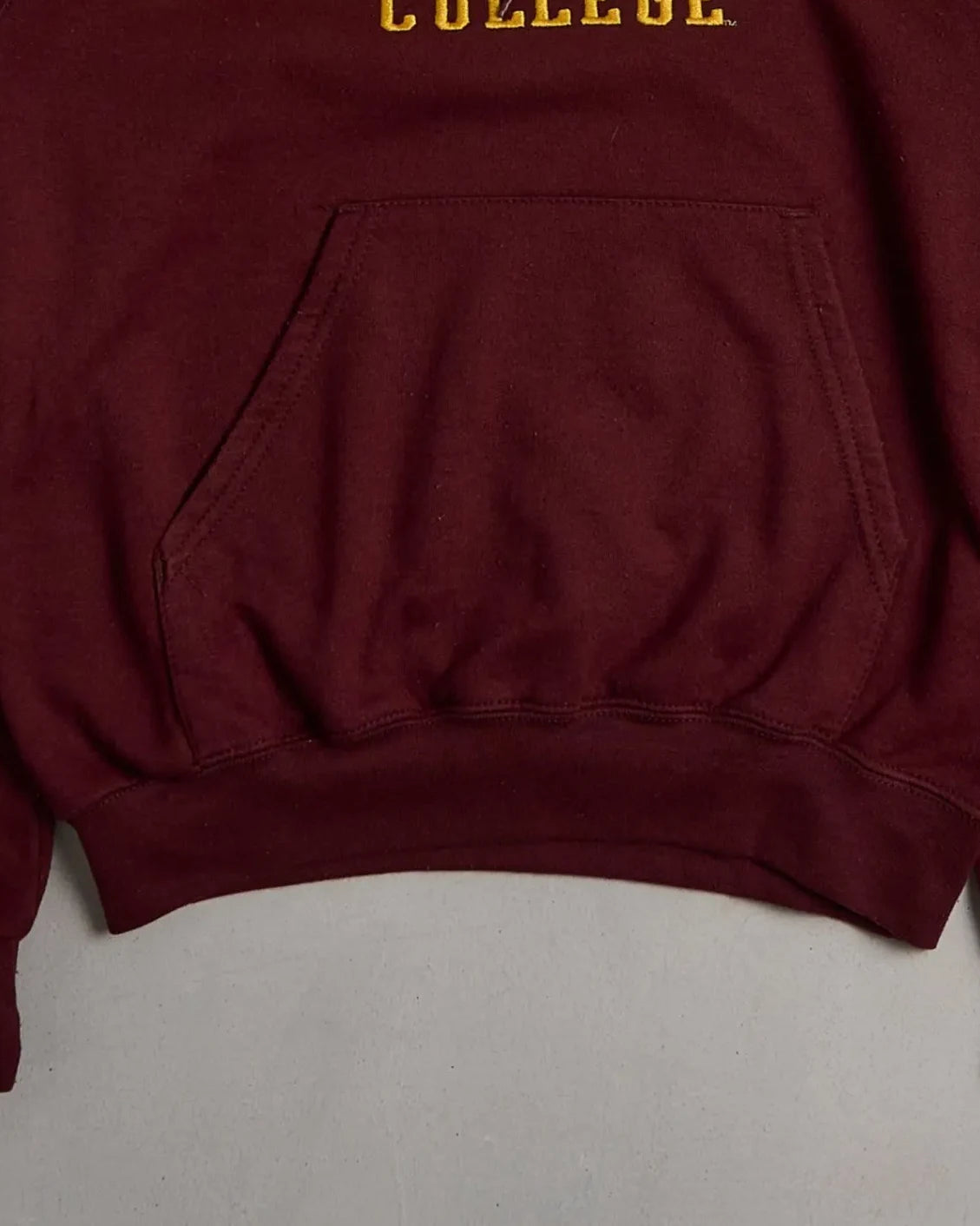 Vintage Brooklyn College Hoodie Bottom