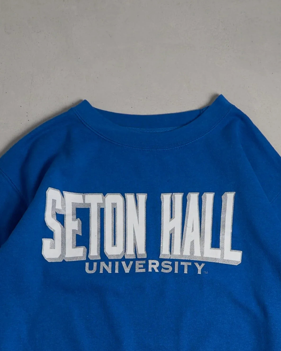 Vintage Seton Hall University Sweatshirt Top