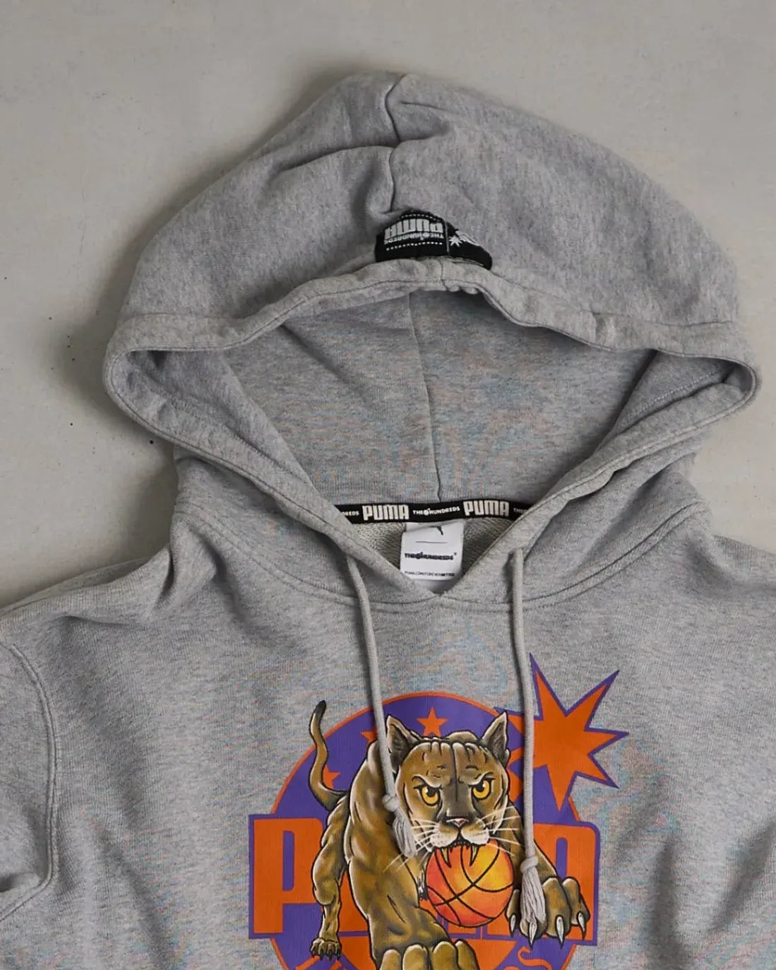 Vintage The Hundreds X Puma Hoodie Top