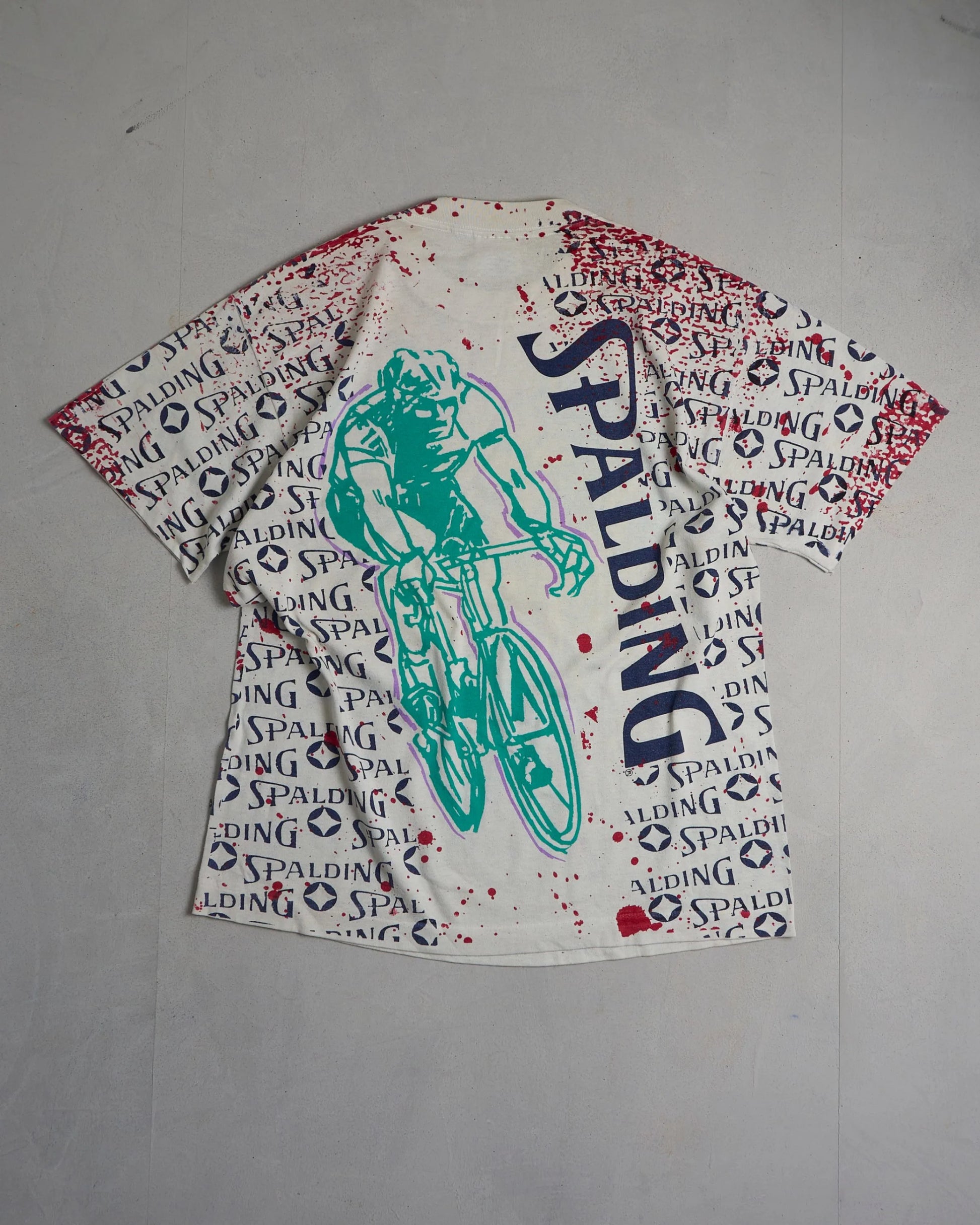 Vintage Spalding All Over Print T-Shirt