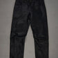 Vintage black leather pants