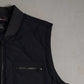 Quilted Black Burton Vest