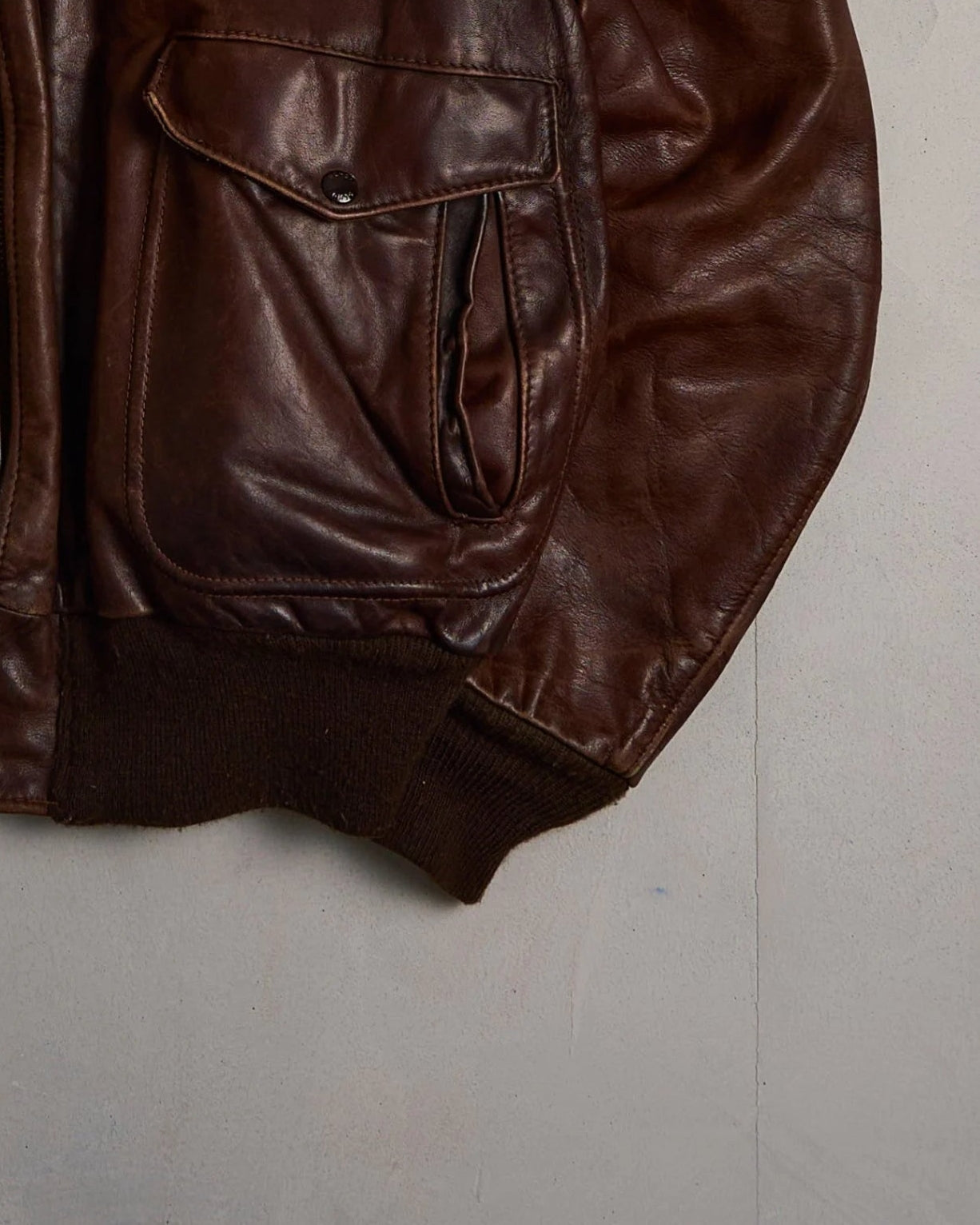 Vintage Leather Bomber Schott NYCJacket