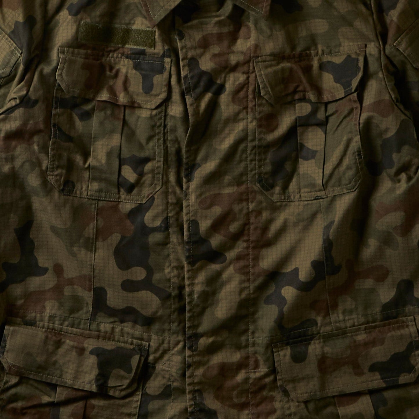 Vintage Military Camo Field Jacket
