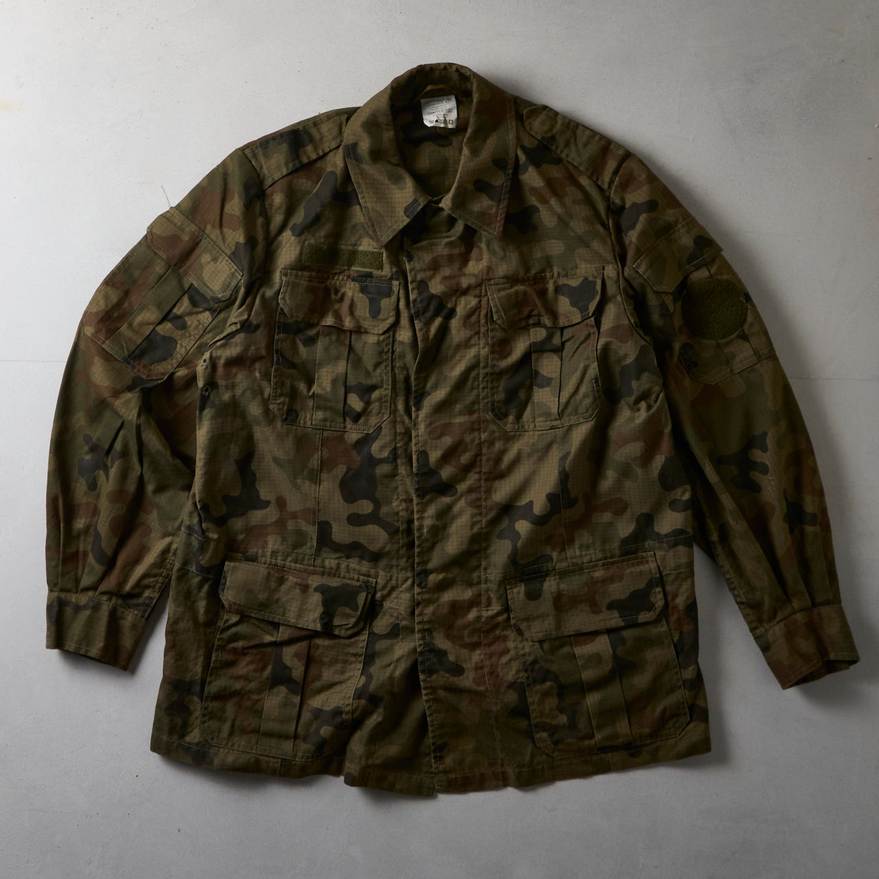 Vintage Military Camo Field Jacket