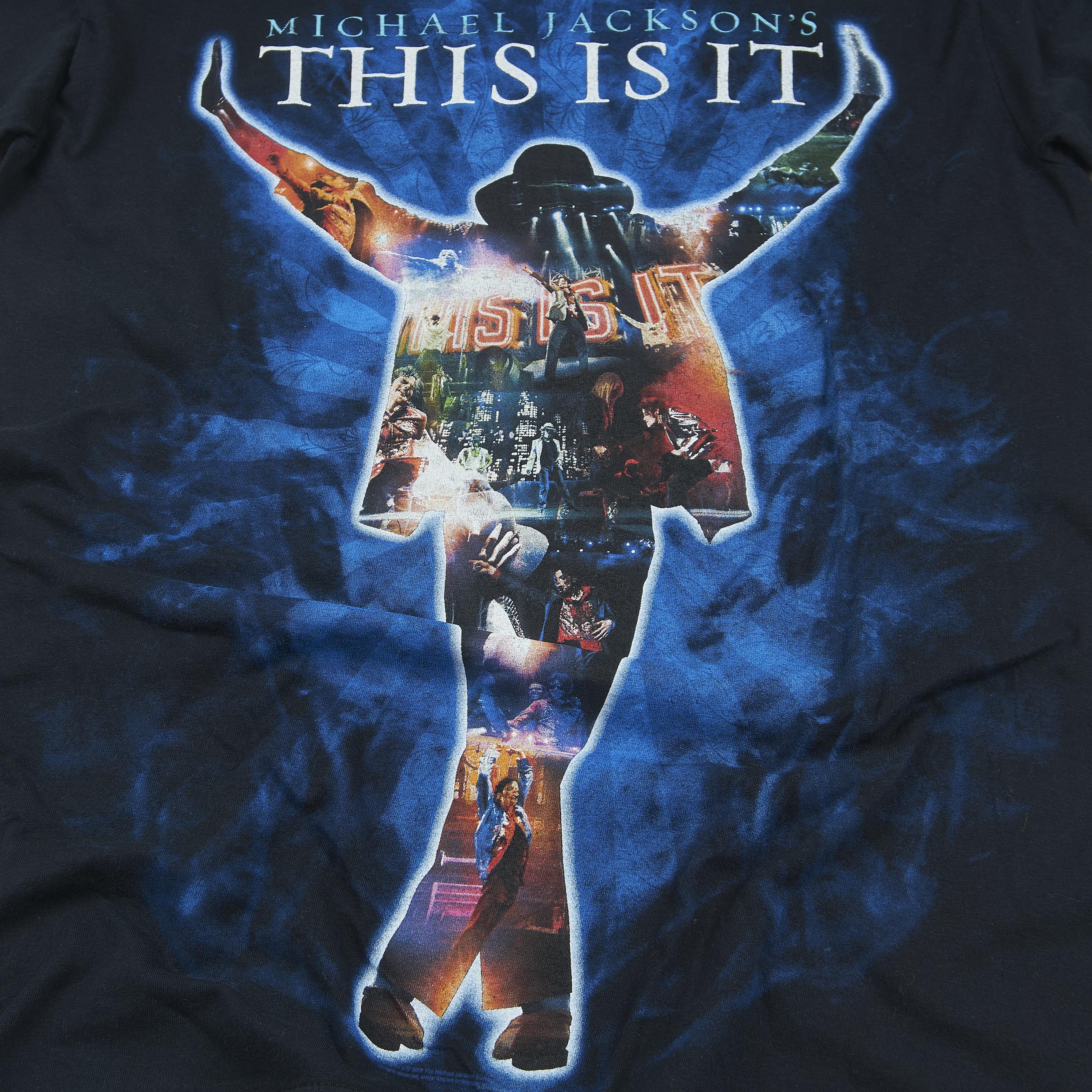 Michael Jackson This is it s/s Tshirt