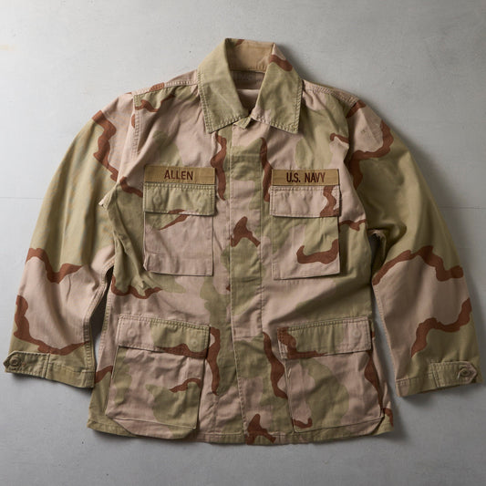Vintage U.S. Navy Camouflage Military Jacket