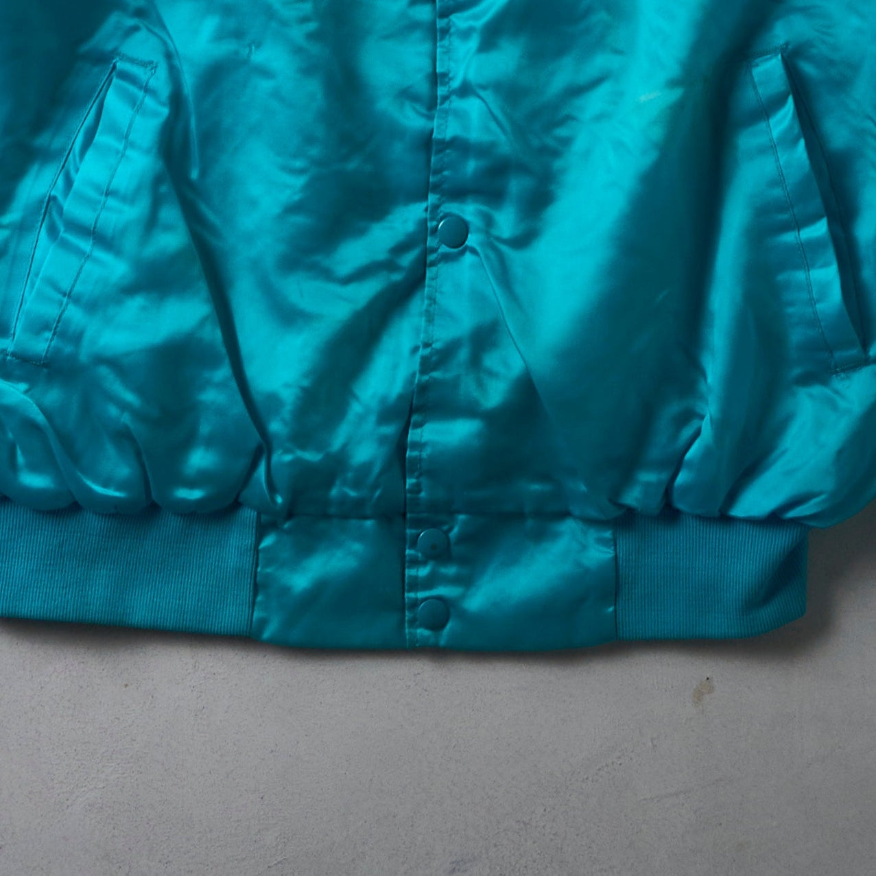Vintage Satin Varsity Jacket