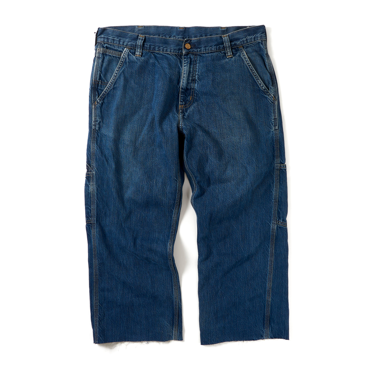 Vintage Carhartt Cropped Blue Denim Carpenter